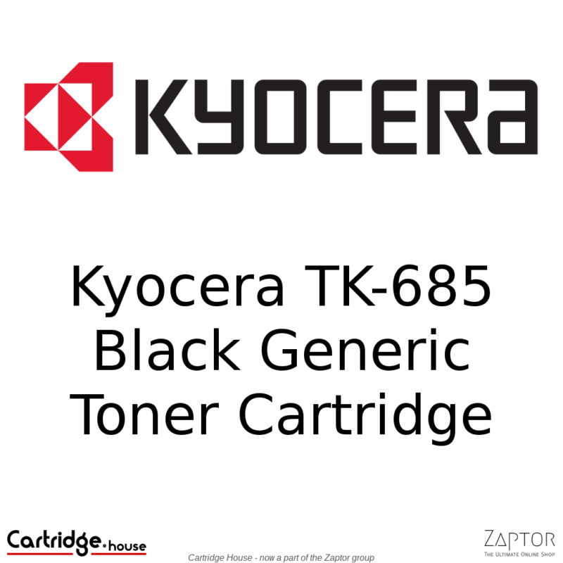 Kyocera TK-685 Black Compatible Toner Cartridge - Alternate Brand ...