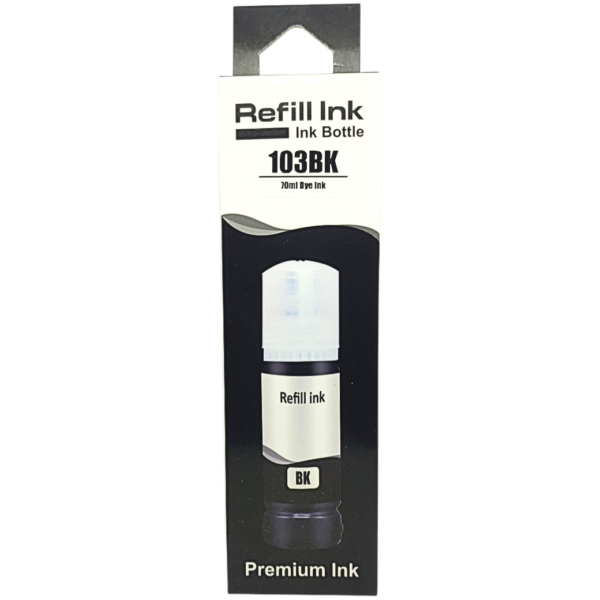 Epson Ecotank 103 Refill Ink - Alternate Brand/Black