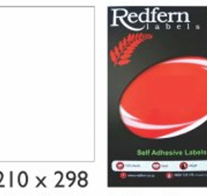 White Laser Label 30 x 42mm 50UP