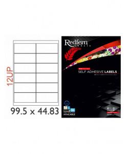 White Laser Label 99 5 x 44 83mm