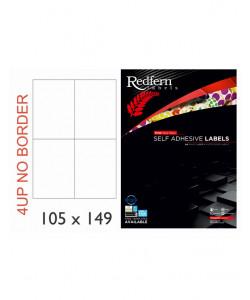 White Laser Label 105 x 149mm