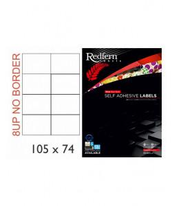 White Laser Label 105 x 74mm