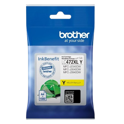 Brother LC-472 XL Yellow Original Ink Cartridge