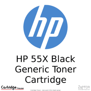 HP 55X High Yield Black Compatible Toner Cartridge – Alternate Brand