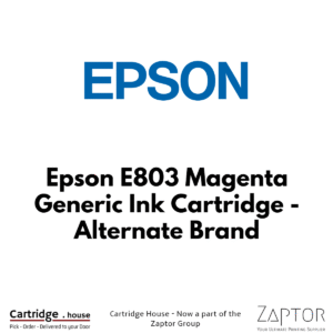 Epson E803 Magenta Generic Ink Cartridge – Alternate Brand