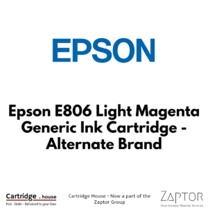 Epson E806 Light Magenta Generic Ink Cartridge – Alternate Brand