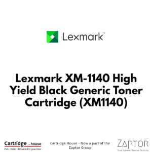 Lexmark XM-1140 High Yield Black Compatible Toner Cartridge – Alternate Brand