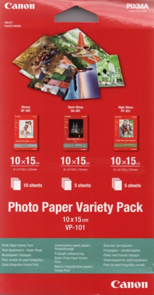 Canon VP-101 Original Photo Paper 4×6″