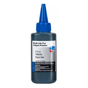 100ml Universal Dye Based Bottled Ink – Print-Tank Brand – Cyan