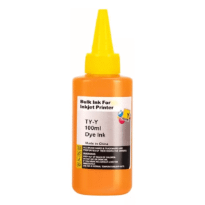 100ml Universal Dye Based Bottled Ink – Print-Tank Brand – Yellow